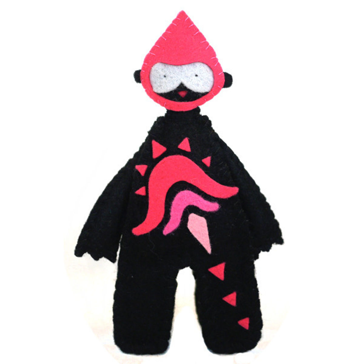 Muju Deep Water Felt Sculpture - Pink