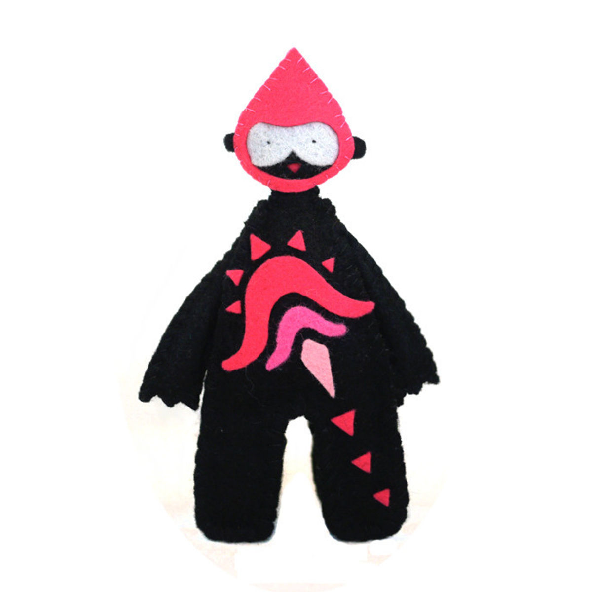 Muju Deep Water Felt Sculpture - Pink