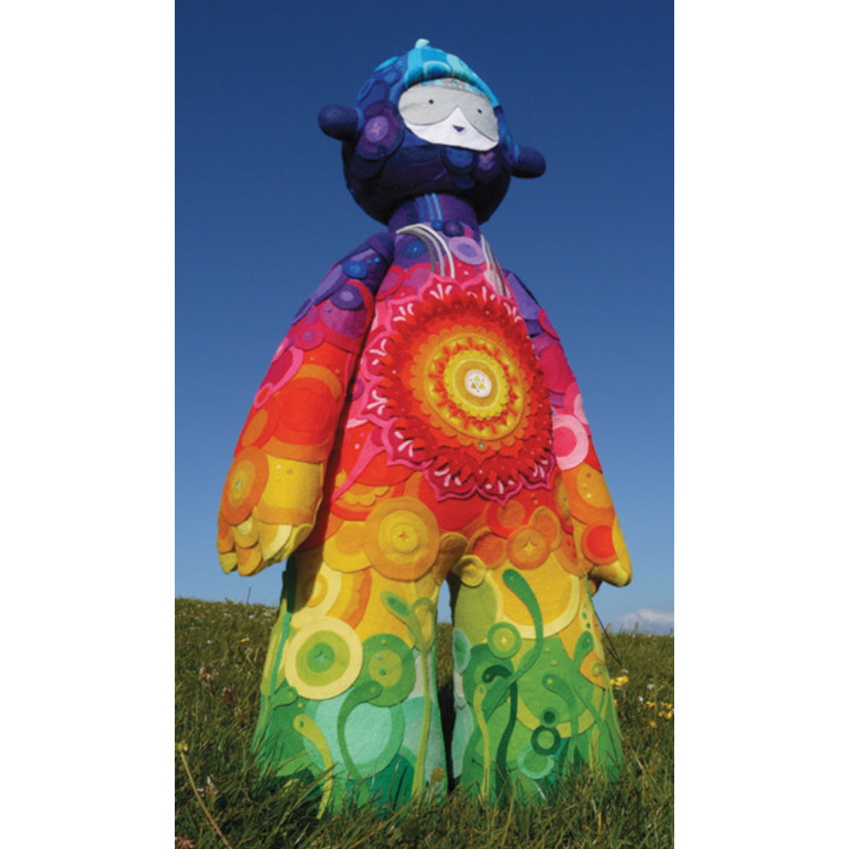 Giant Mandal Muju Felt Sculpture