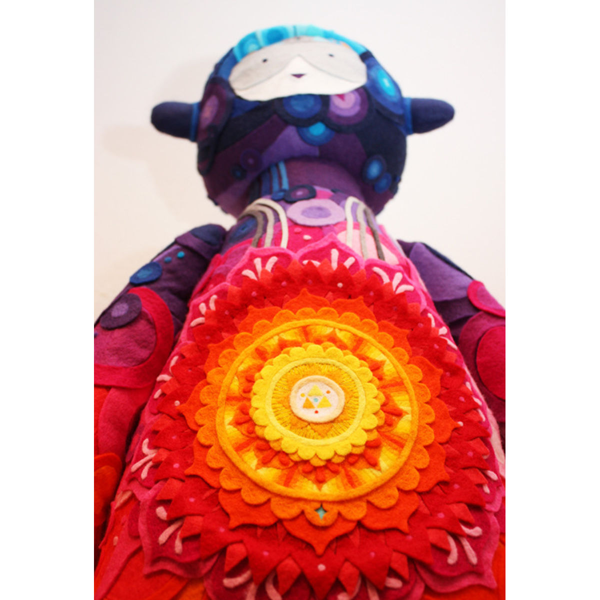 Giant Mandal Muju Felt Sculpture