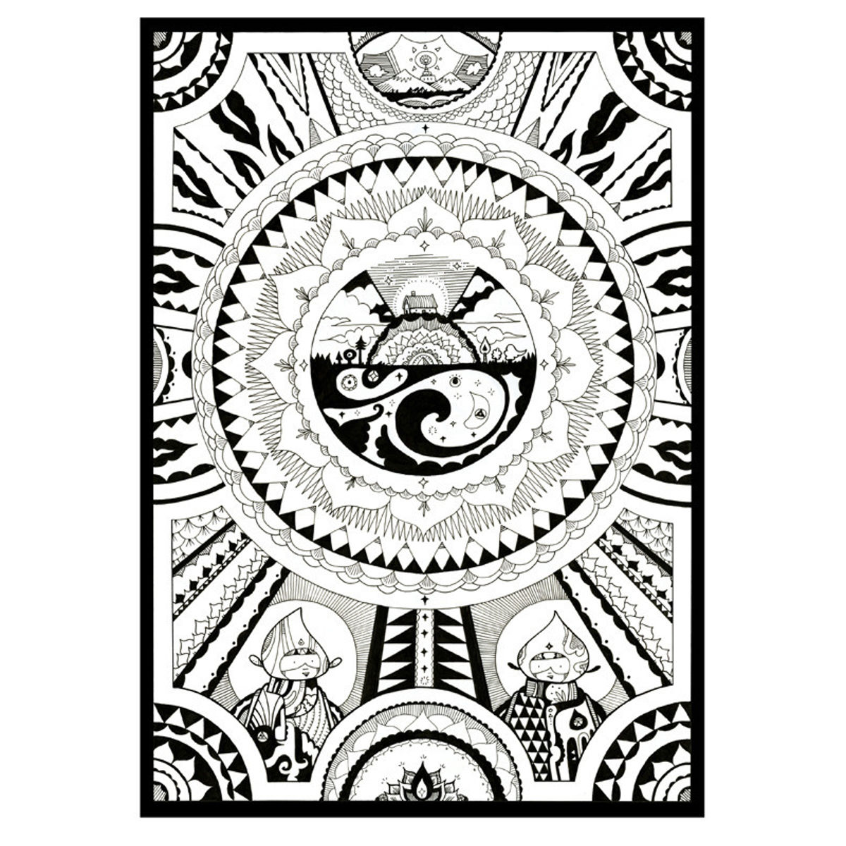 Muju Magic Door Print