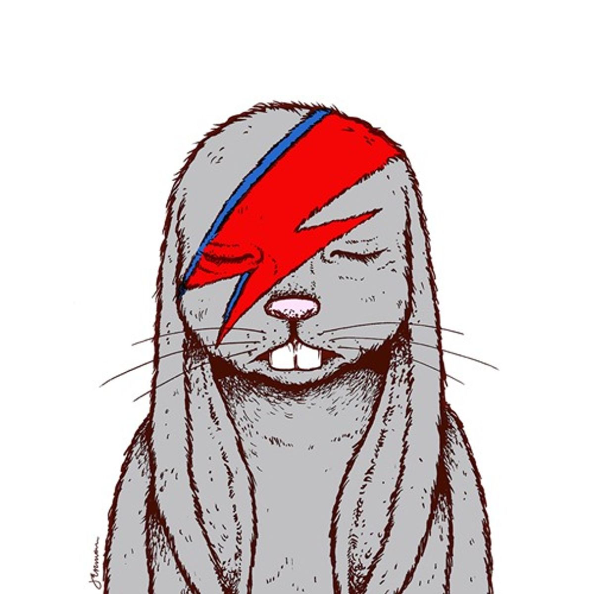 ALEPPIN SANE 'GLAM' Variant Art Print