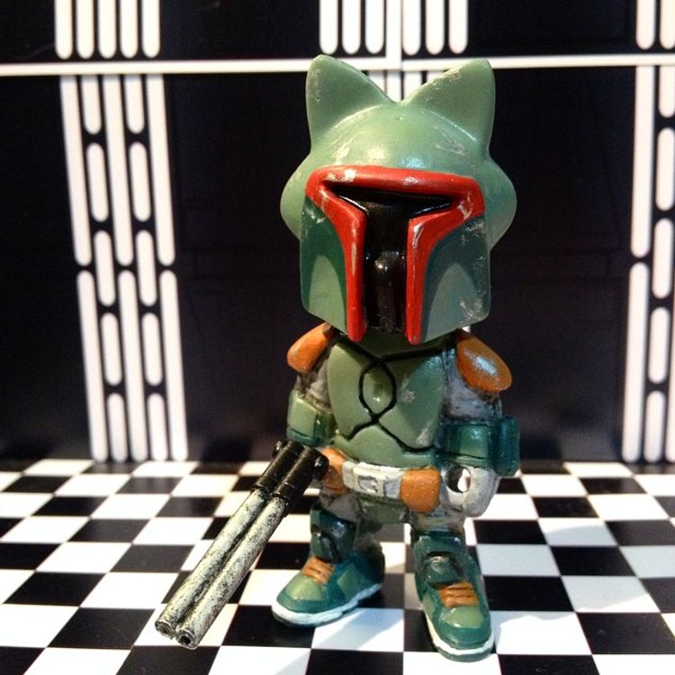 Cat Boba Fett by Catmask Meaw