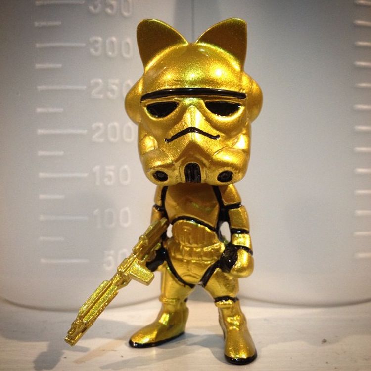 Gold Cattrooper by Catmask Meaw
