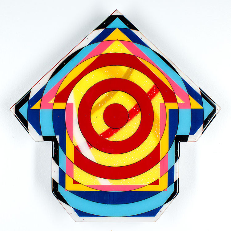 Bullseye - Coney Island - Original Artwork by Above