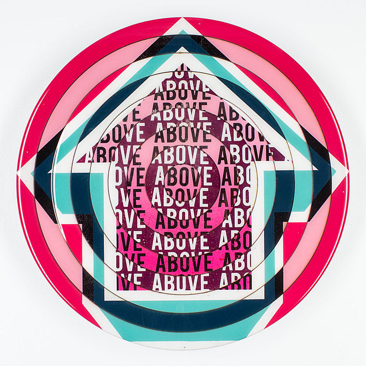 Bullseye - NYC - Original Artwork by Above