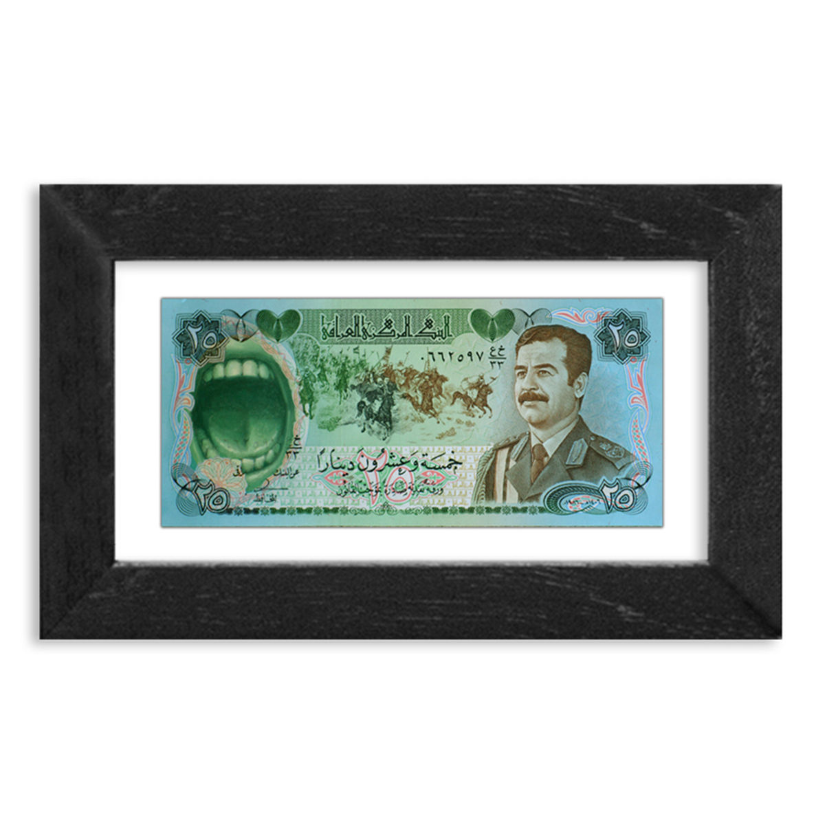 Dinar - In Greed We Trust - Original Artwork