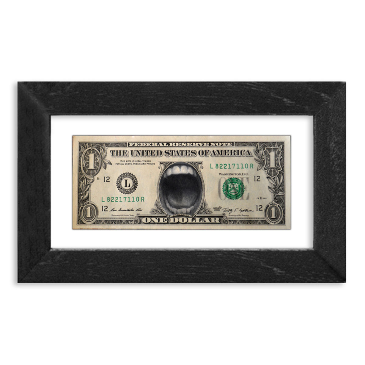Dollar 3 - In Greed We Trust - Original Artwork