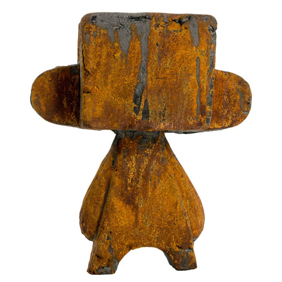 5IN CERAMIC MADL (RUST)