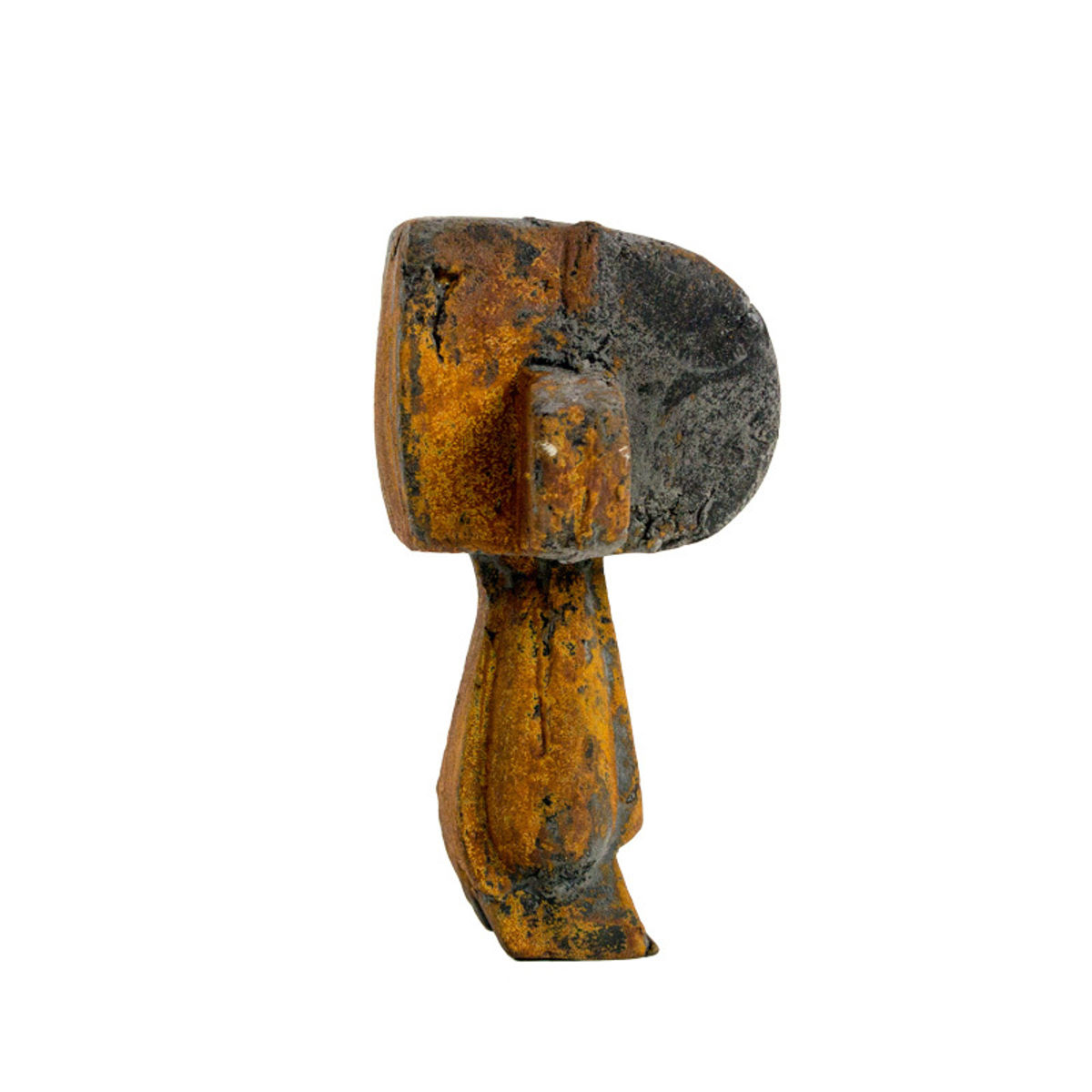 5IN CERAMIC MADL (RUST)