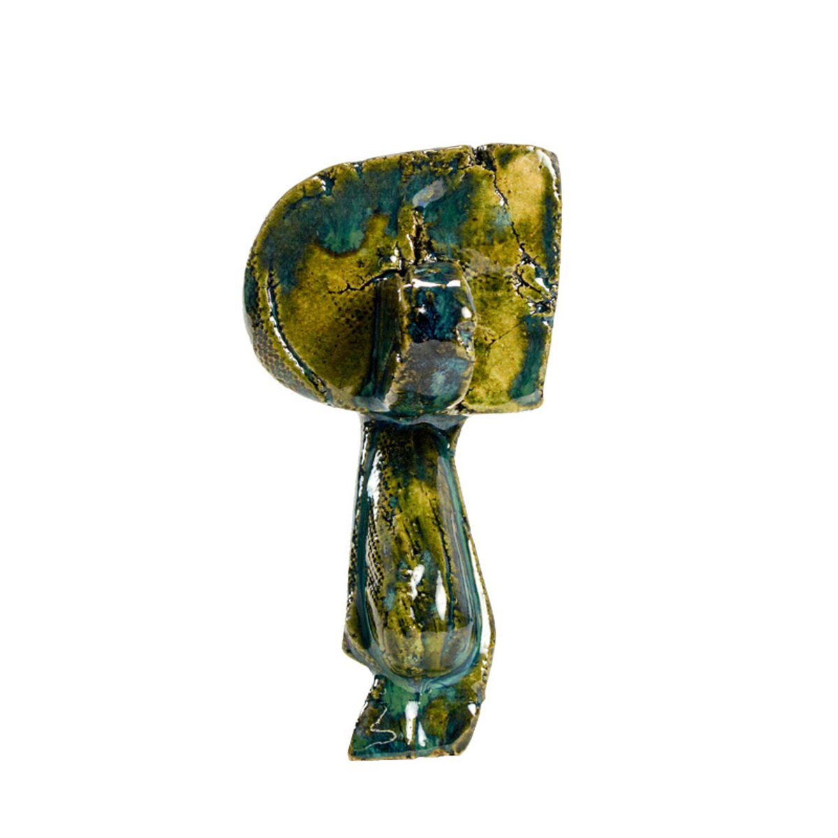 5IN CERAMIC MADL (EMERALD)