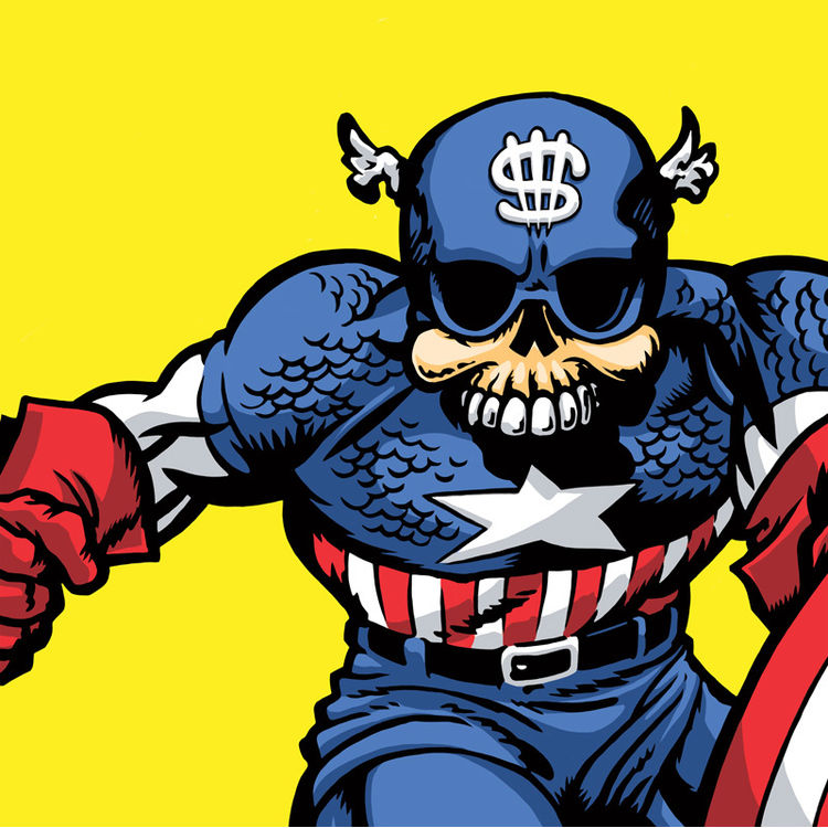 Modern Heroes - Captain America by MAD (Jeremy Madl)