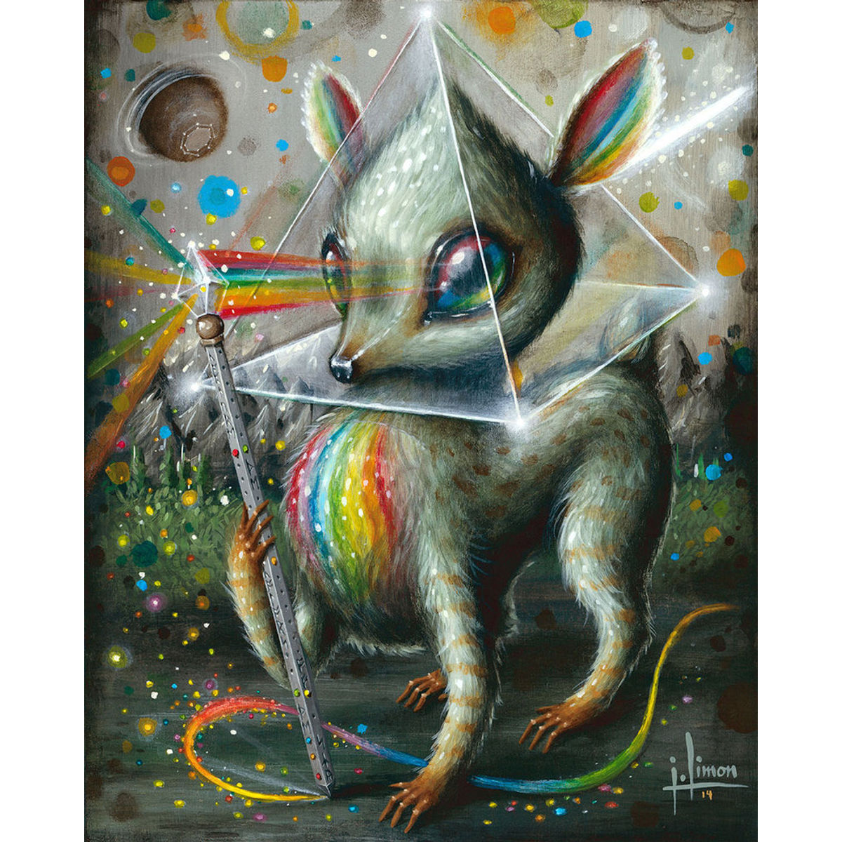 CRYPTIDBIT POW NO. 5 (ORIGINAL) - Color Catcher