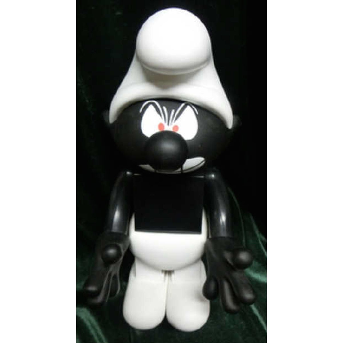 400% Black Smurf Kubrick