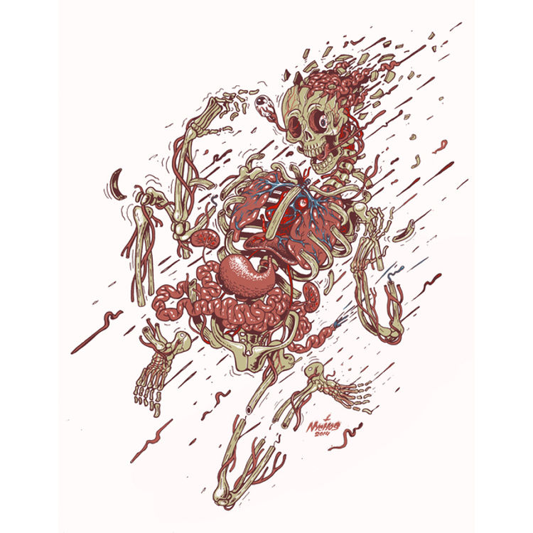 HUMAN EXPLOSION by Nychos