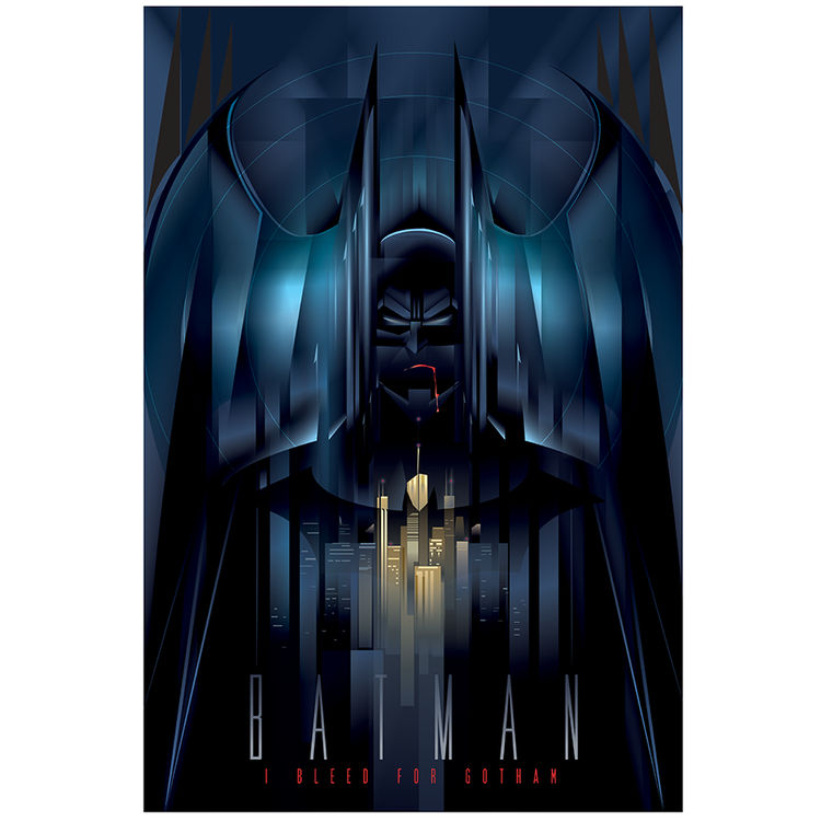 BATMAN 75 I BLEED FOR GOTHAM by Orlando Arocena