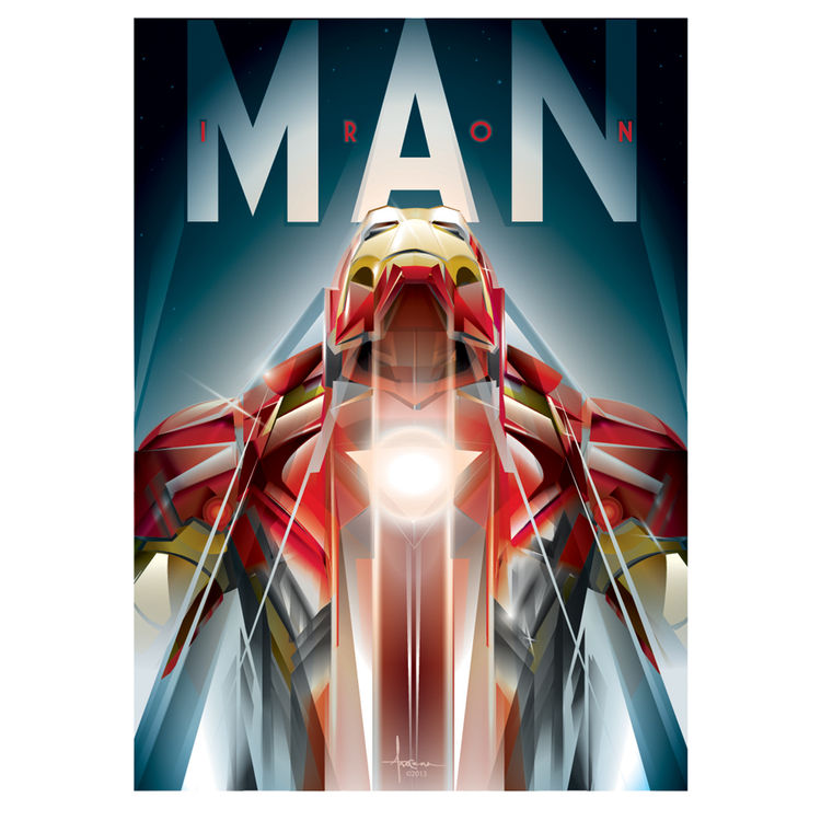 IRONMAN-VECTOR TRIBUTE by Orlando Arocena