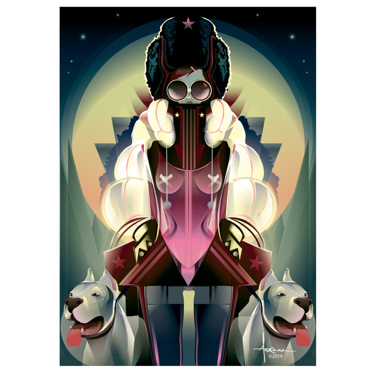 LADY USHANKA 2014 by Orlando Arocena