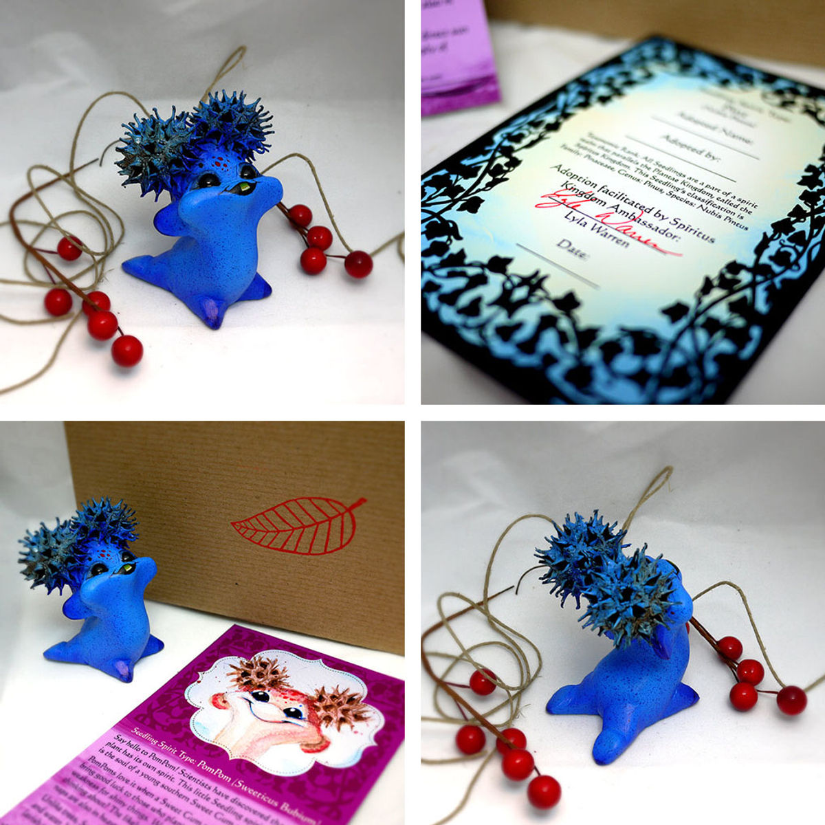 Seedling - Pompon Blue