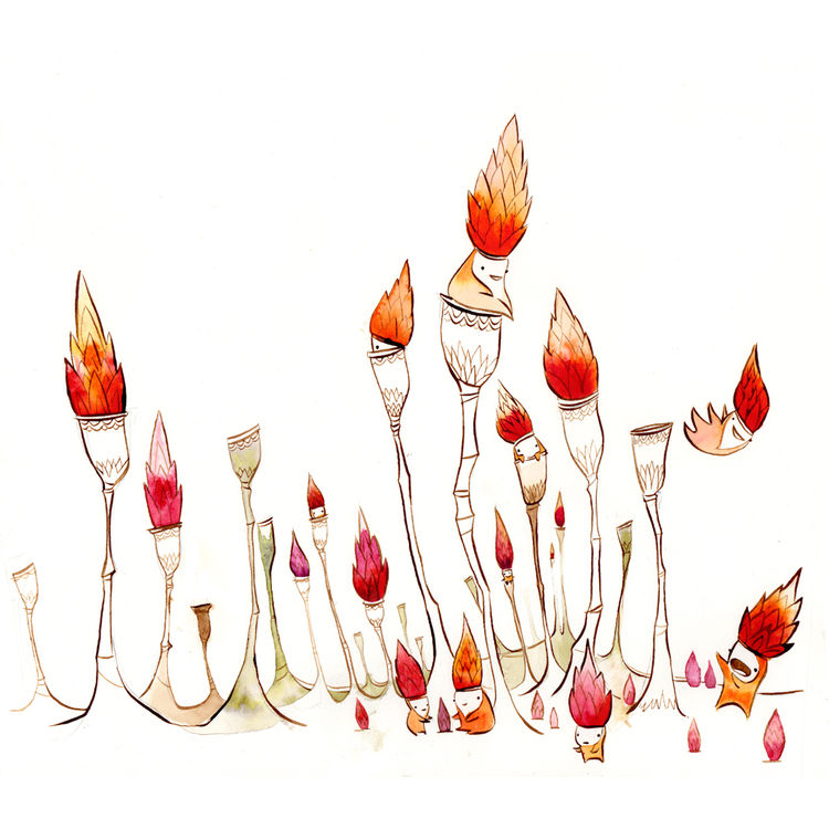 nutons grow in the strangest ways by oddFauna (Emma SanCartier)