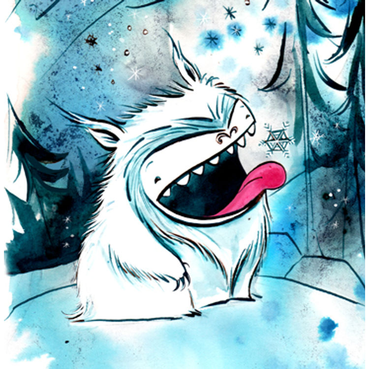 yeti sno-vok by oddFauna (Emma SanCartier)
