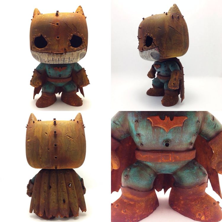 Batman Corroded by Rusty Toaster