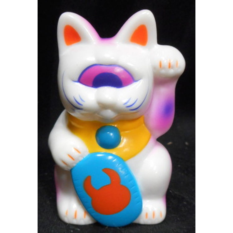 Mini Fortune Cat - Rainbow Uamou by Real X Head (Mori Katsura)
