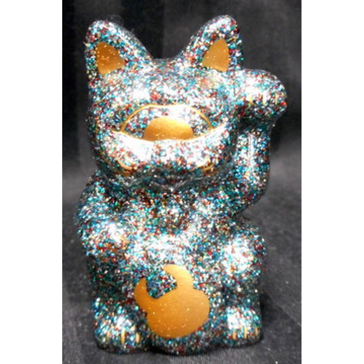 Fortune Cat Baby - uamou silver mix lame