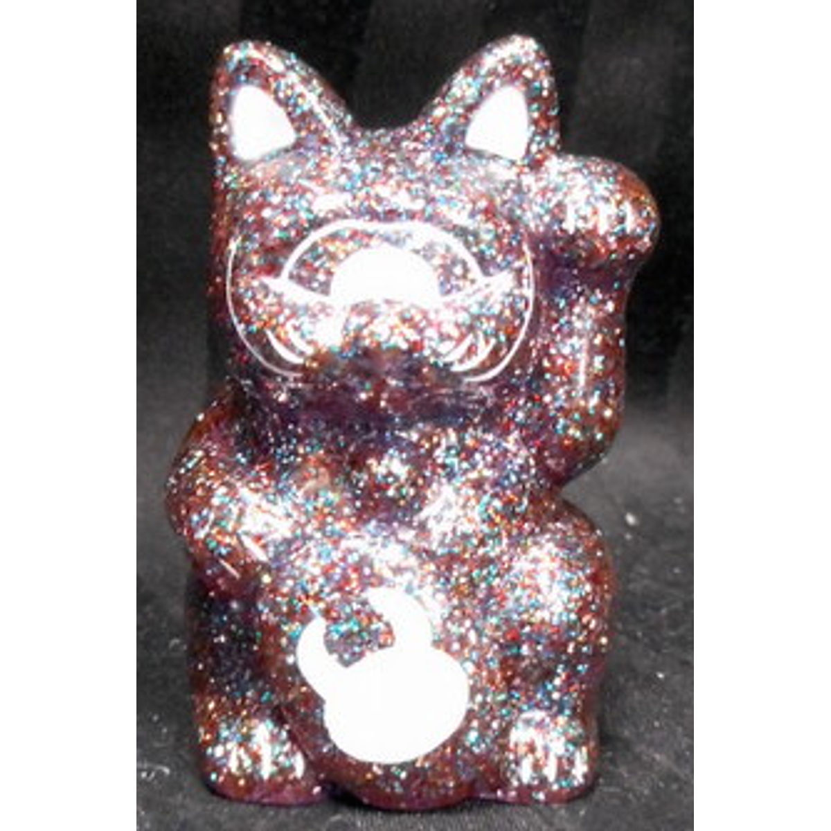 Fortune Cat Baby - uamou red mix lame