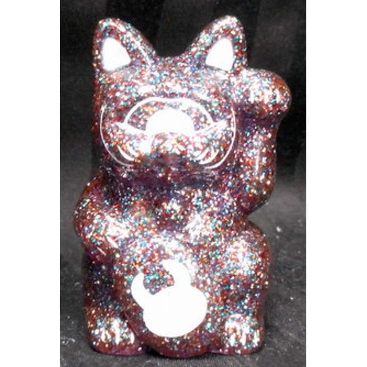Fortune Cat Baby - uamou red mix lame by Real X Head (Mori Katsura)