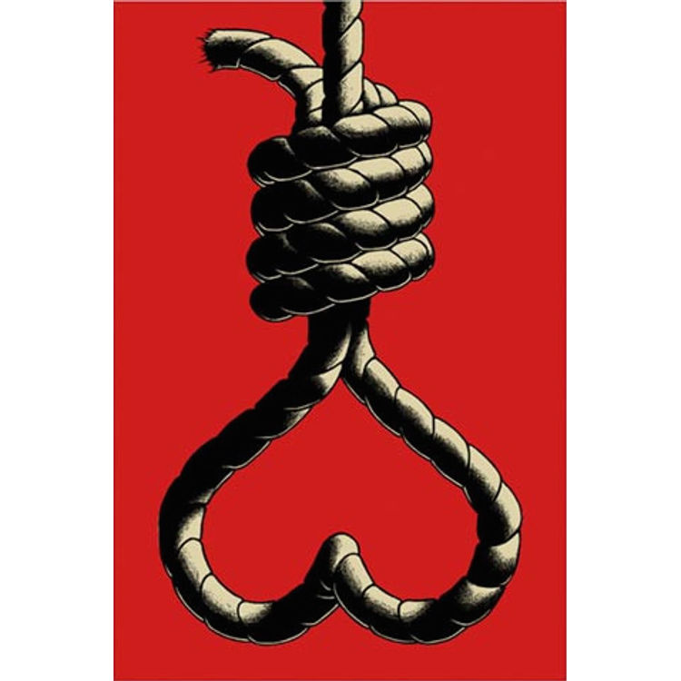 'Heart Noose' print by Shok-1