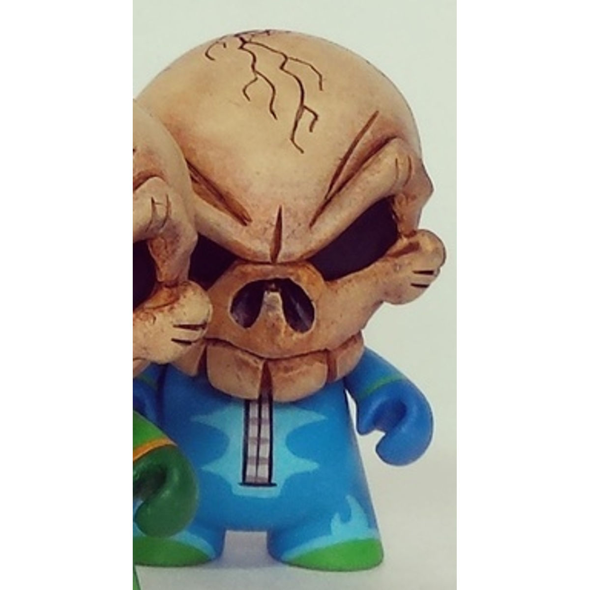 SKULLS IN JAMMIES - blue