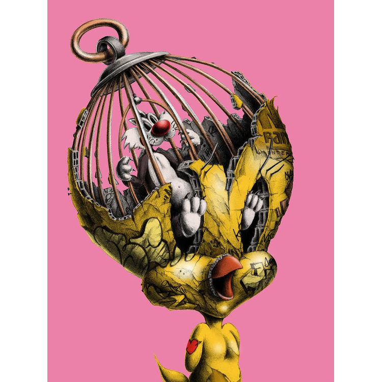 Better Out Than In - Pink by PEZ (Pierre Yves Riveau)