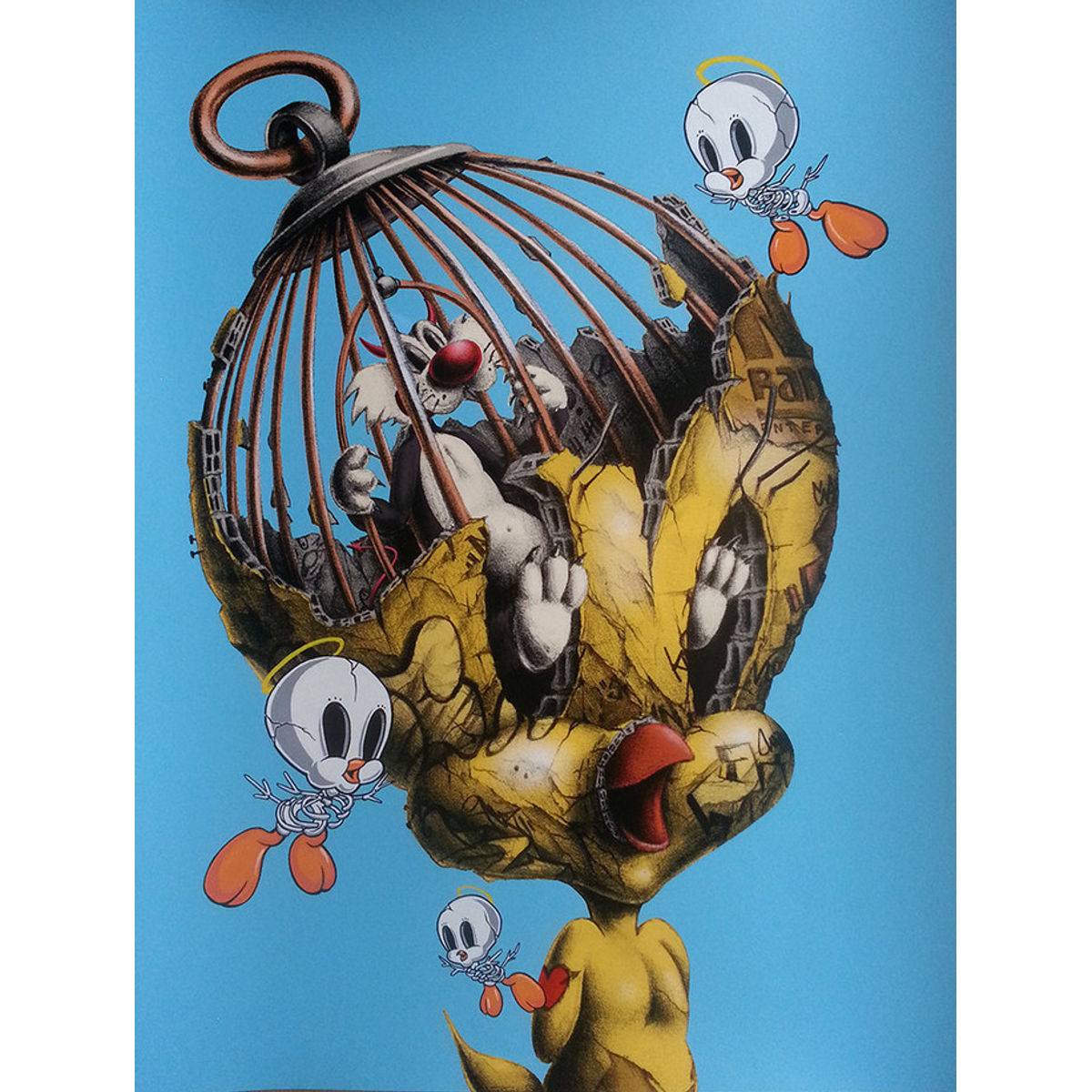 "Better In Than Out" Hand Finished 02