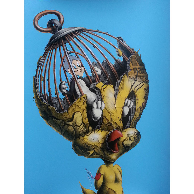 "Better In Than Out" Hand Finished 04 by PEZ (Pierre Yves Riveau)