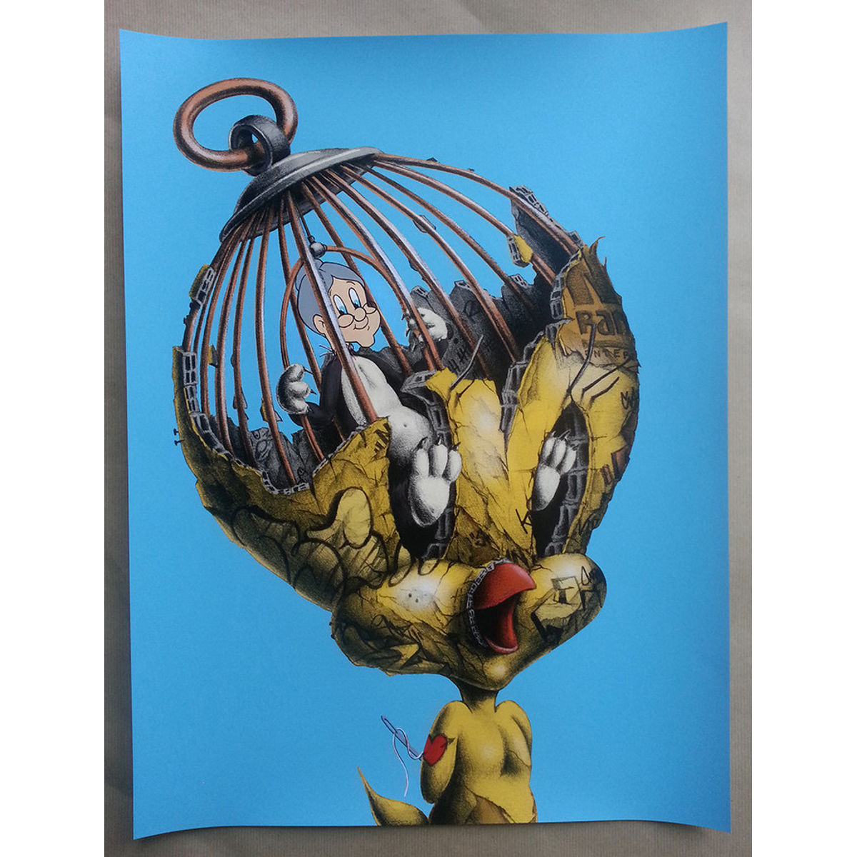 "Better In Than Out" Hand Finished 04