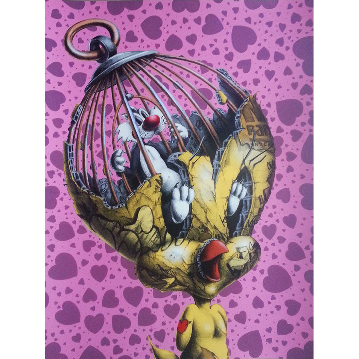 "Better In Than Out" Hand Finished 05