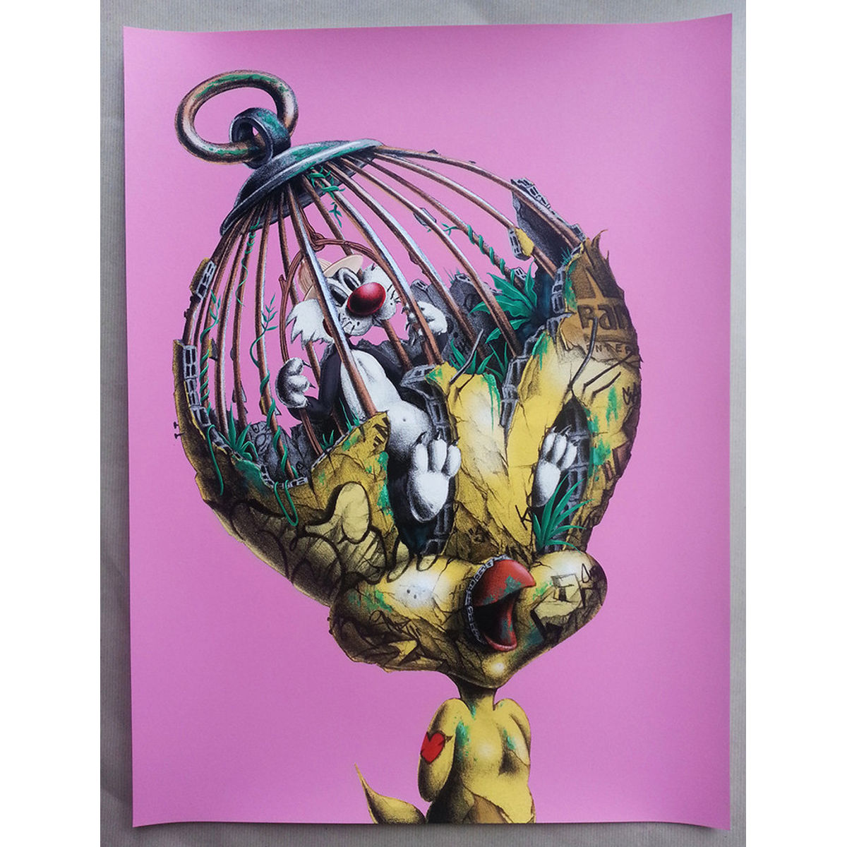 "Better In Than Out" Hand Finished 06