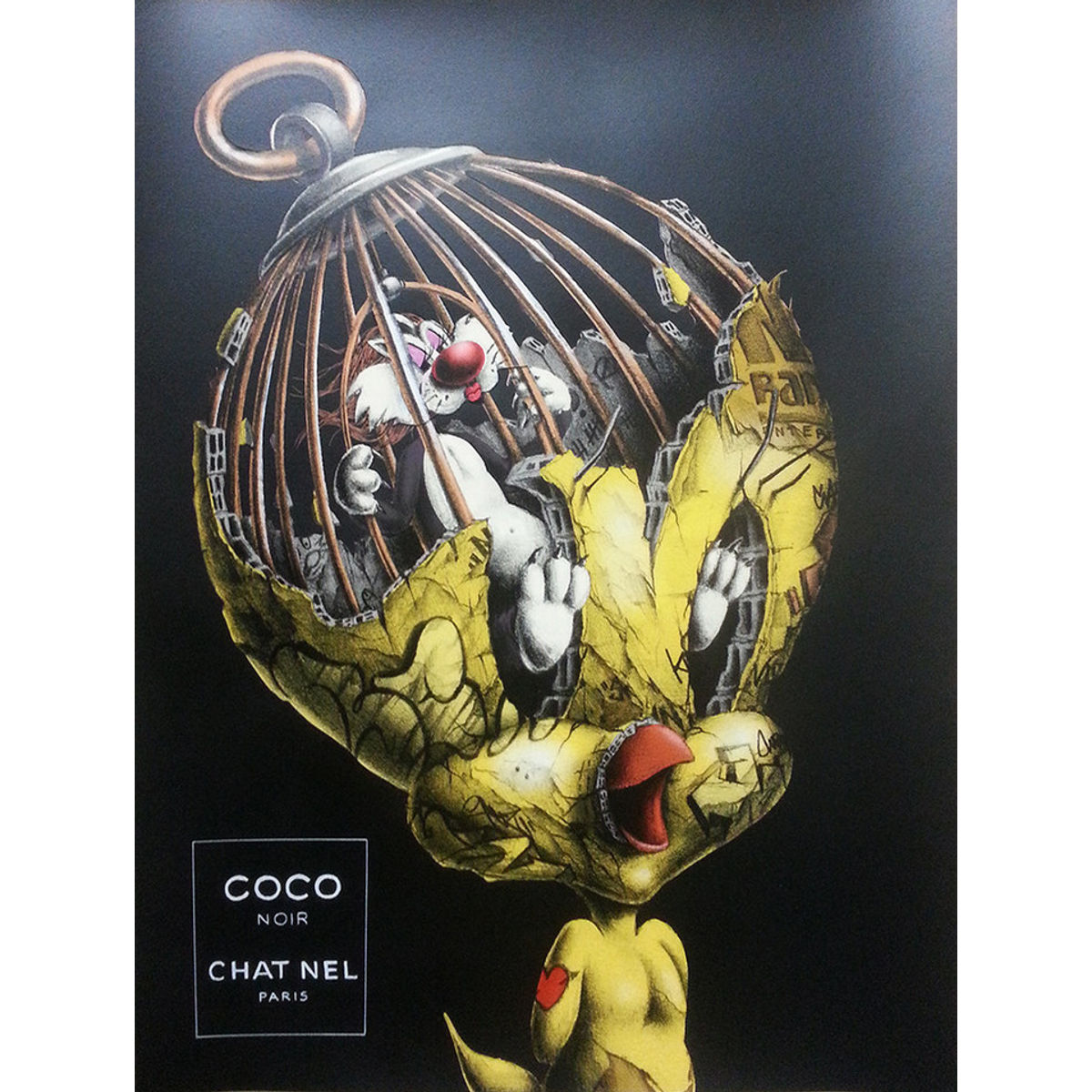 "Better In Than Out" Hand Finished 07