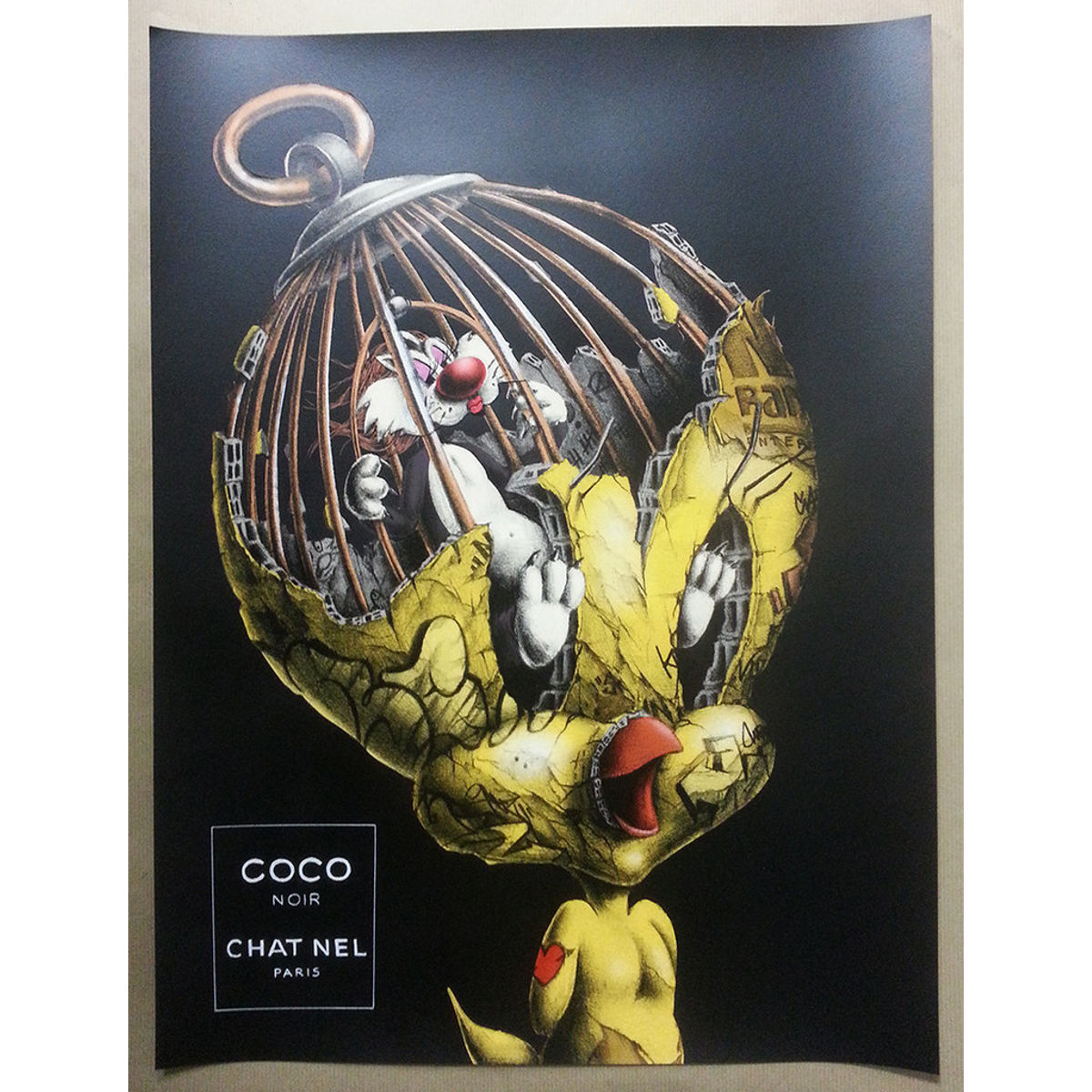 "Better In Than Out" Hand Finished 07