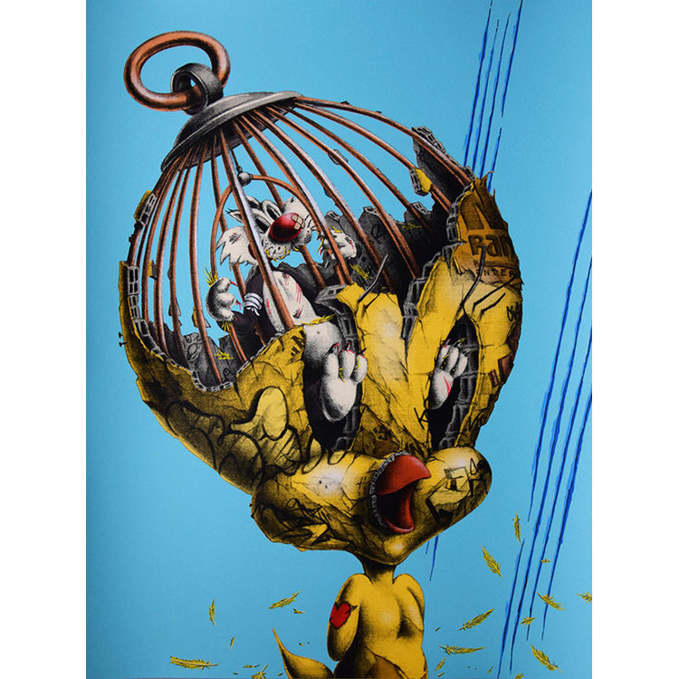 "Better In Than Out" Hand Finished 09 by PEZ (Pierre Yves Riveau)