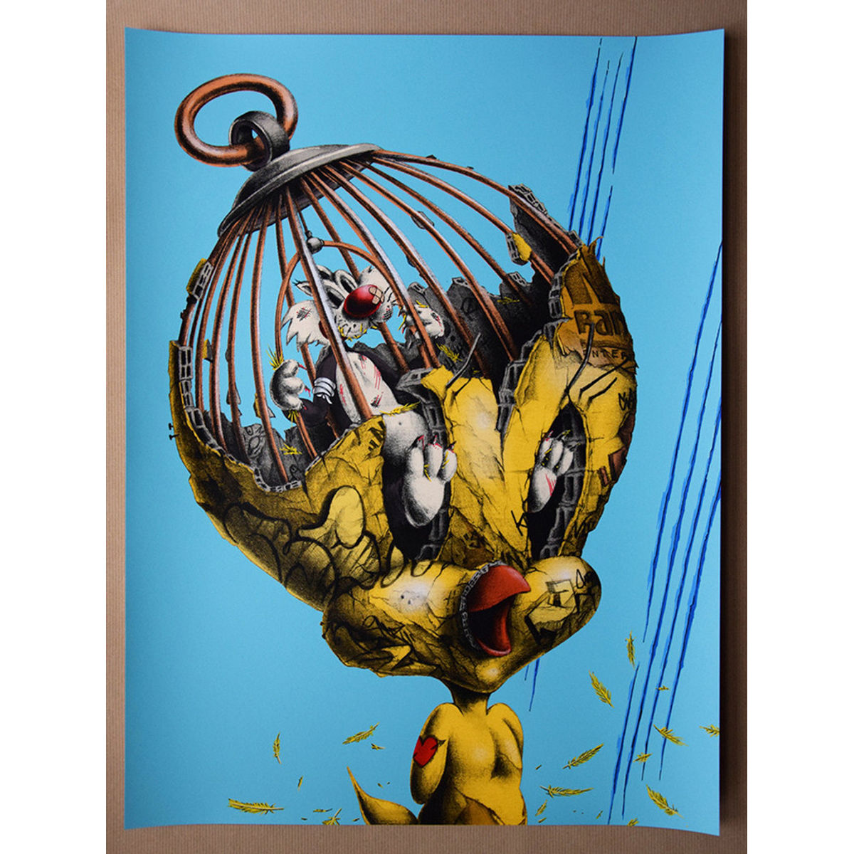 "Better In Than Out" Hand Finished 09