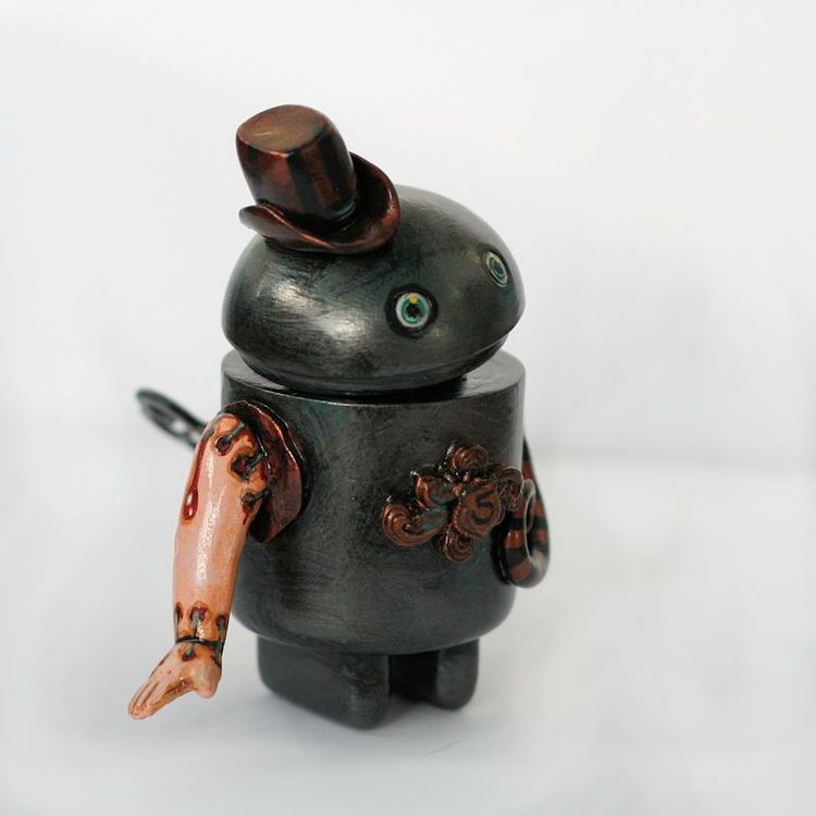 Mini Android Cyborg by Rebecca Hesla