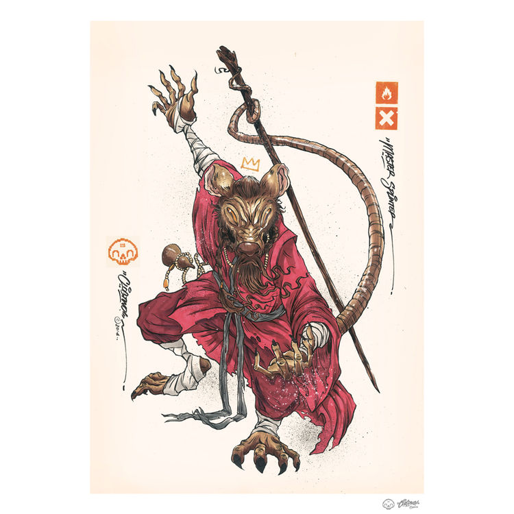 Master Splinter by Clogtwo