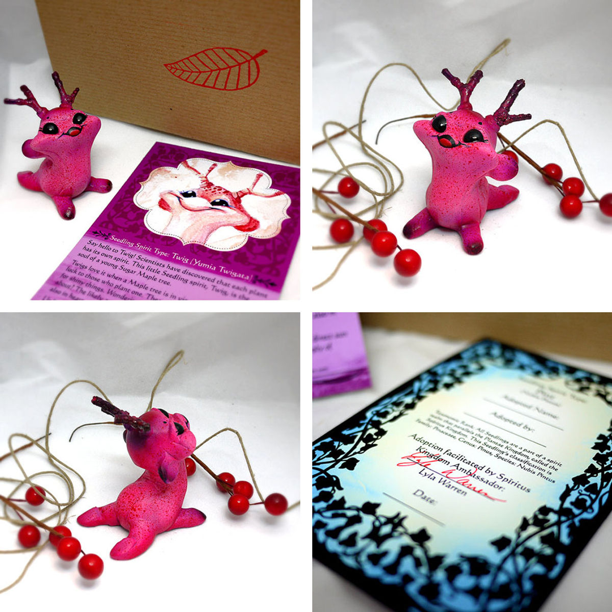 Seedling - Twig pink