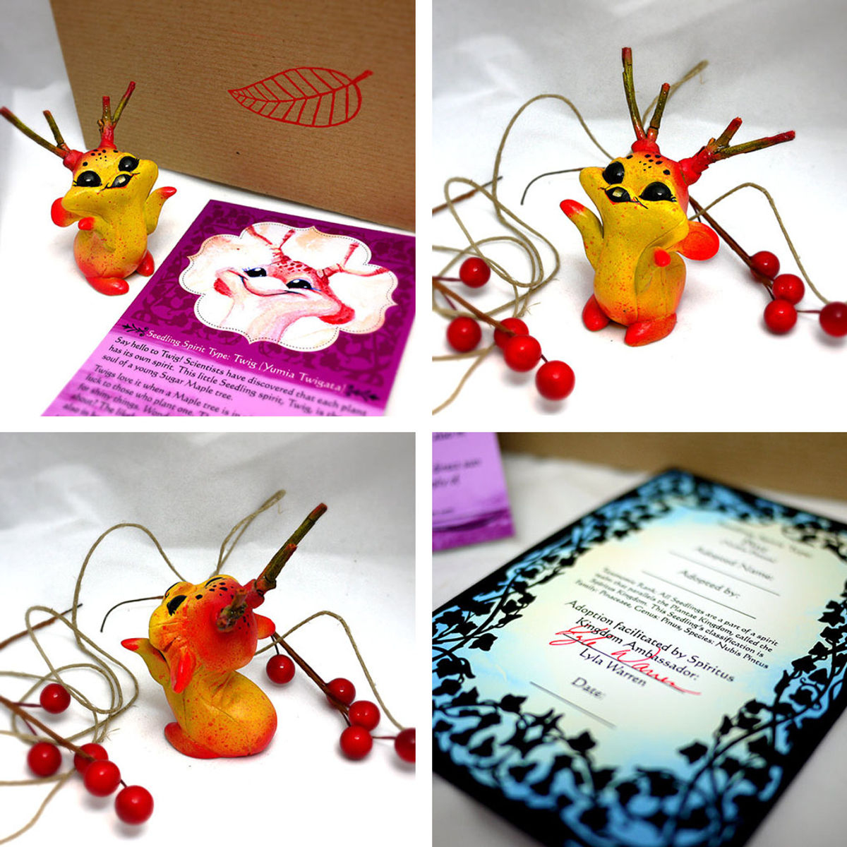 Seedling - Twig orange