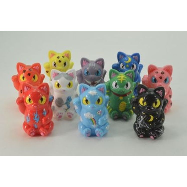 Lucky Negora - Hand Painted by Konatsu Koizumi