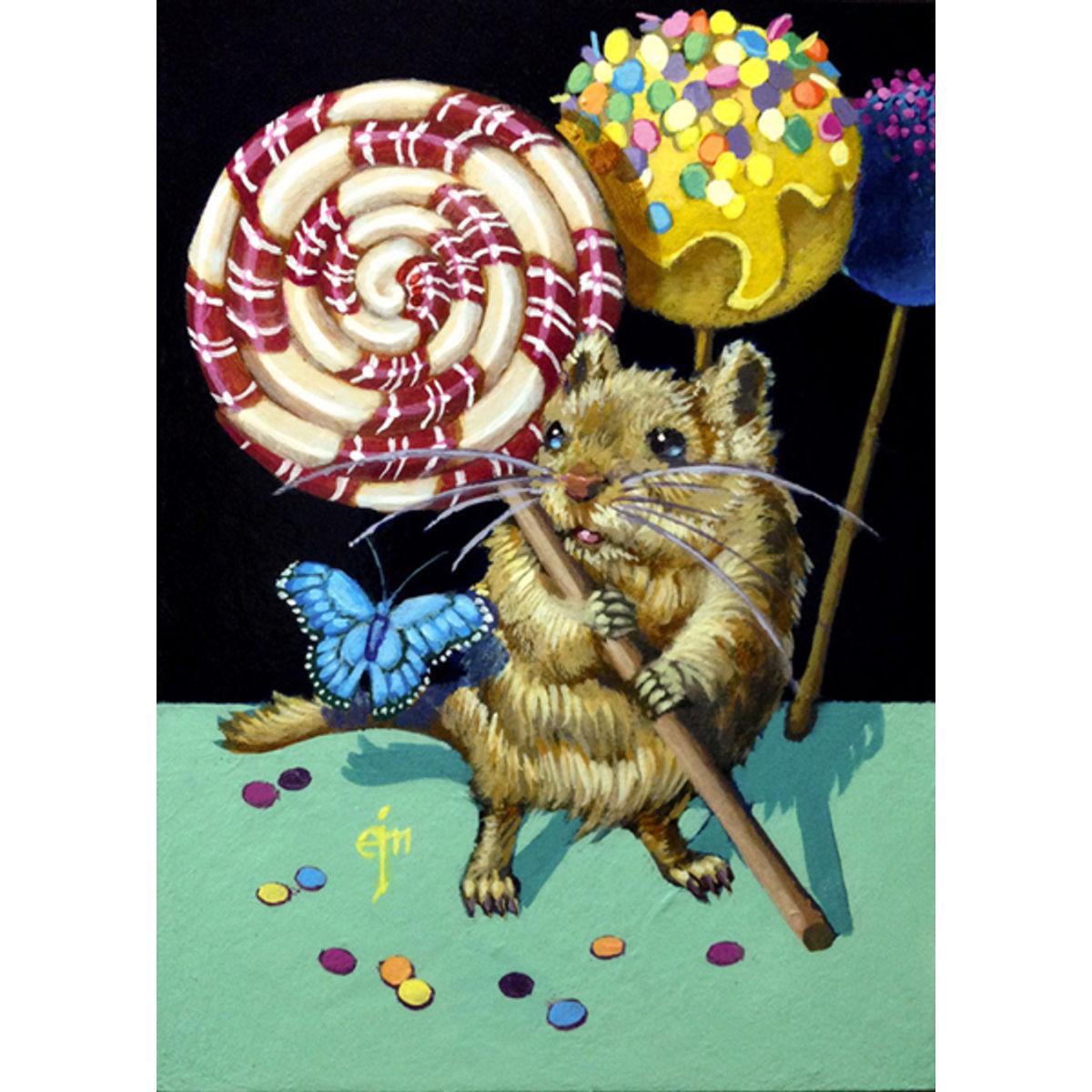 Confetti Cake-Pop Gerbil