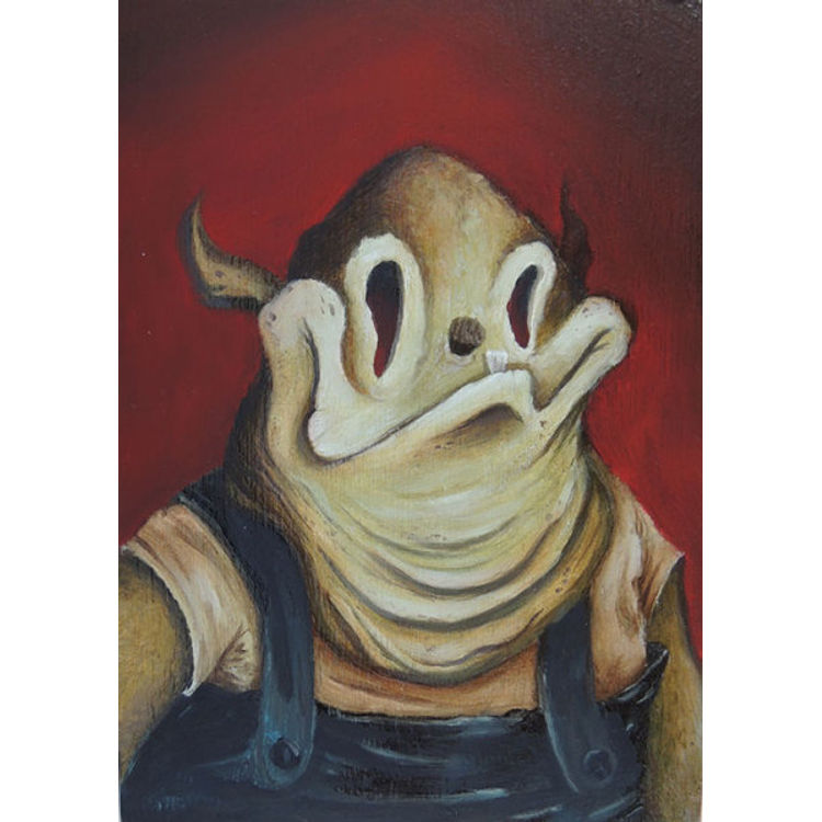 Tongue Peddler Study by Joe Scarano