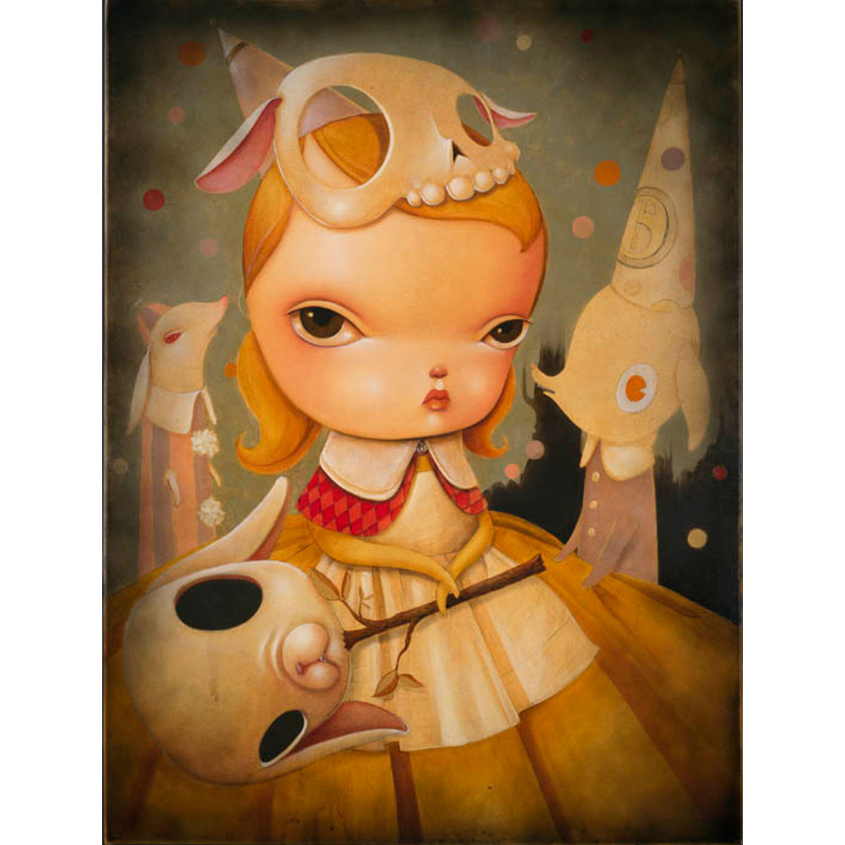 Alice Between the Moon and Stars